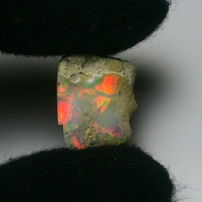 White Opal 11.25 Carats | Natural White Ethiopian Opal Rough - Ready for Cutting & Jewelry!
