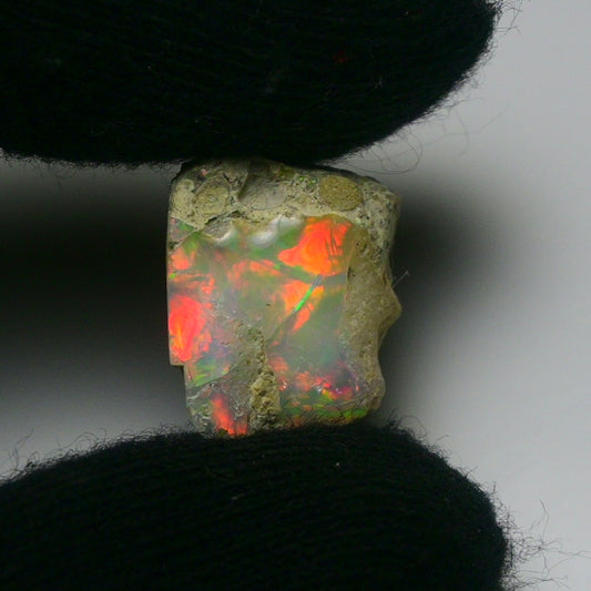 White Opal 11.25 Carats | Natural White Ethiopian Opal Rough - Ready for Cutting & Jewelry!