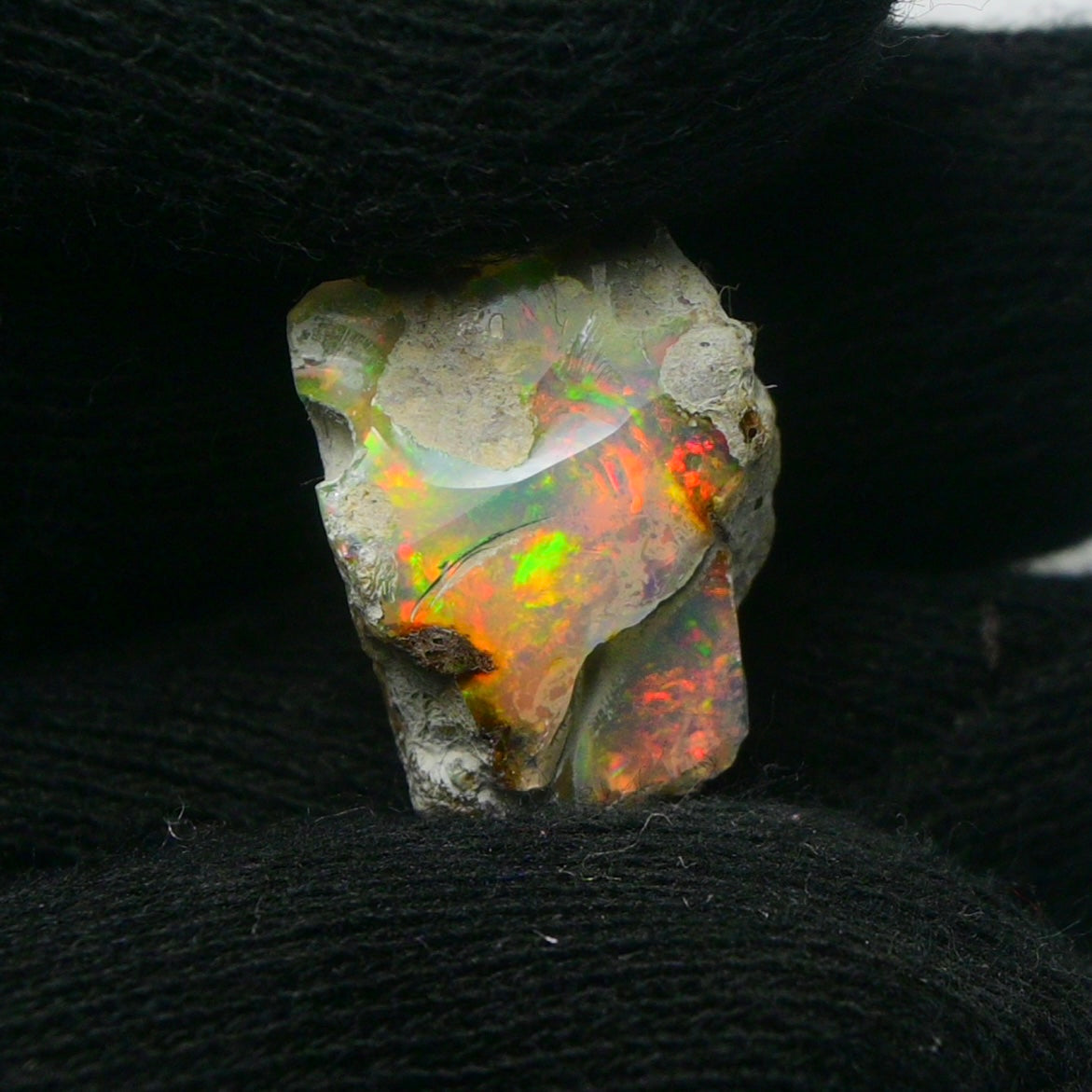 White Opal 9.05 Carats | Natural White Ethiopian Opal Rough - Ready for Cutting & Jewelry!