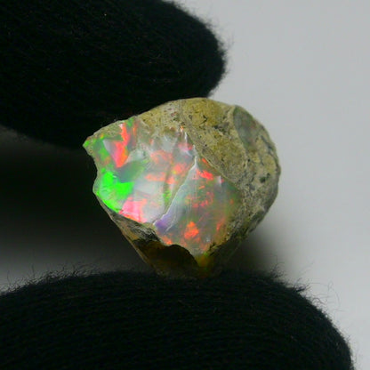 White Opal 12.05 Carats | Natural White Ethiopian Opal Rough - Ready for Cutting & Jewelry!