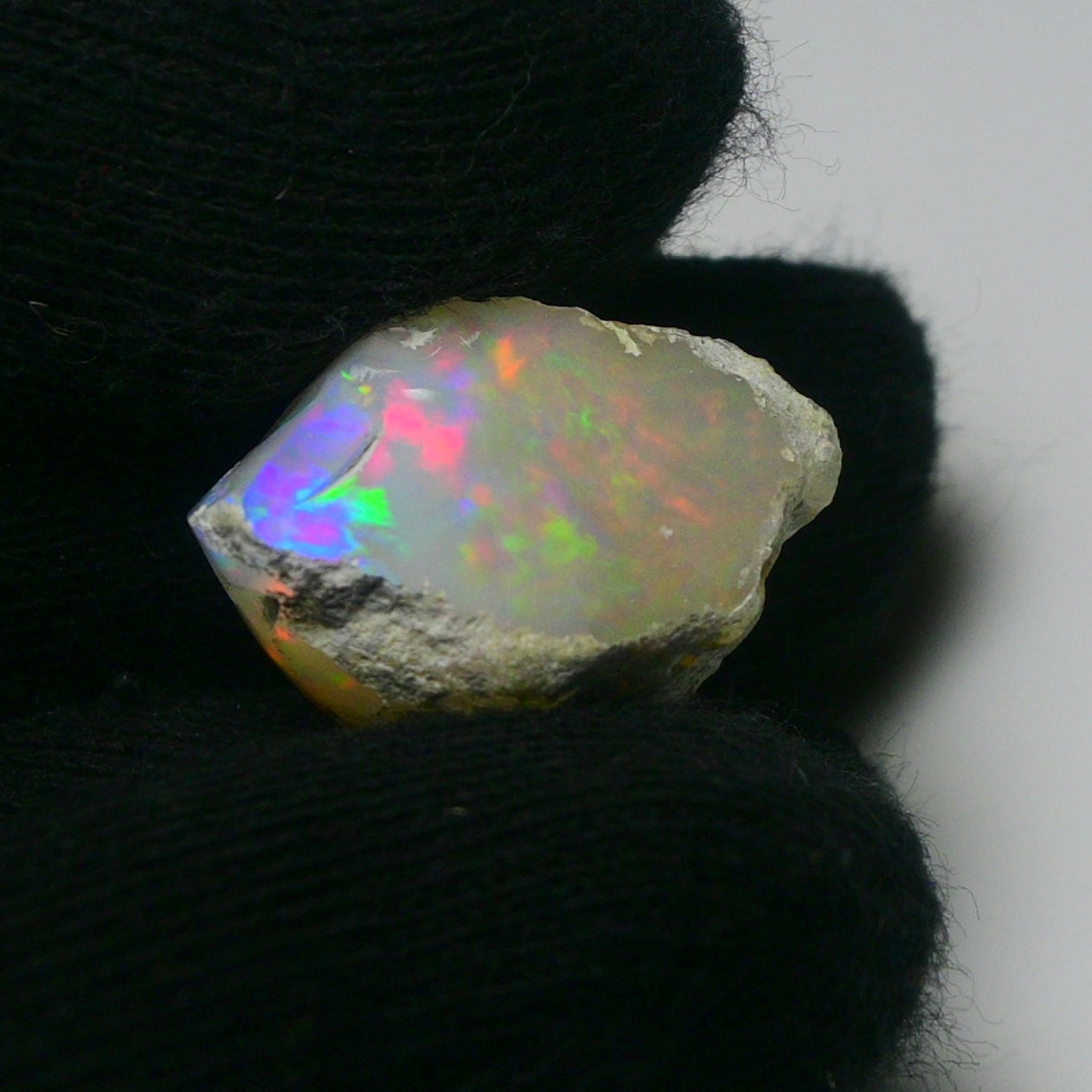White Opal 21.30 Carats | Natural White Ethiopian Opal Rough - Ready for Cutting & Jewelry!