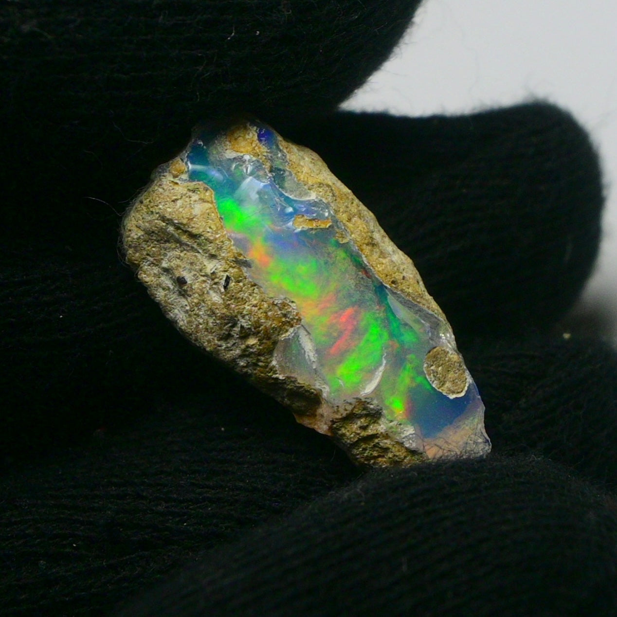 White Opal 10.25 Carats | Natural White Ethiopian Opal Rough - Ready for Cutting & Jewelry!