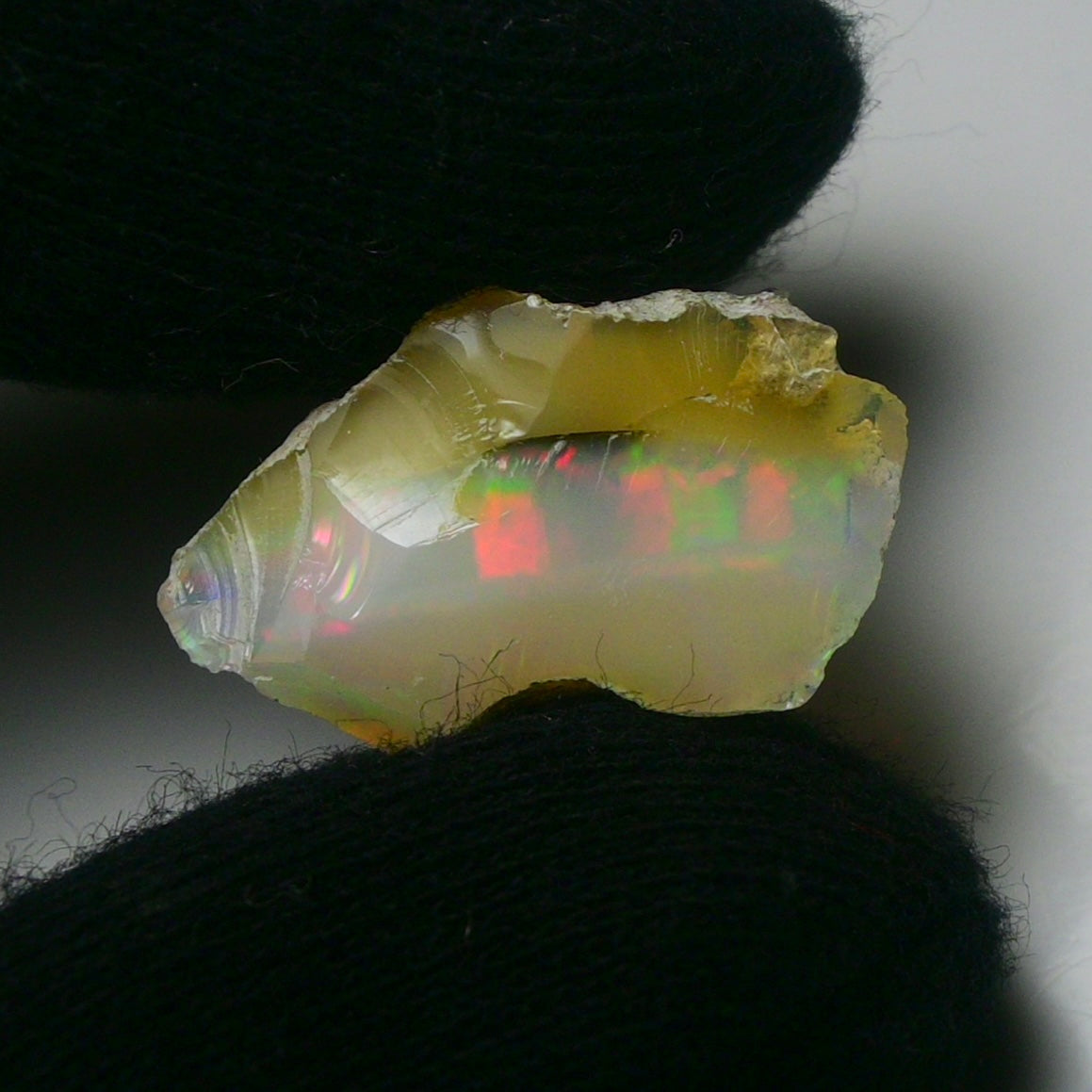 White Opal 10.35 Carats | Natural White Ethiopian Opal Rough - Ready for Cutting & Jewelry!