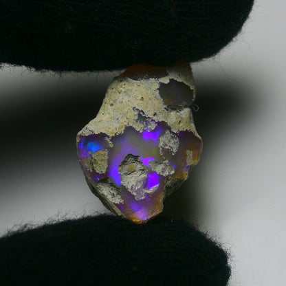 White Opal 16.40 Carats | Natural White Ethiopian Opal Rough - Ready for Cutting & Jewelry!