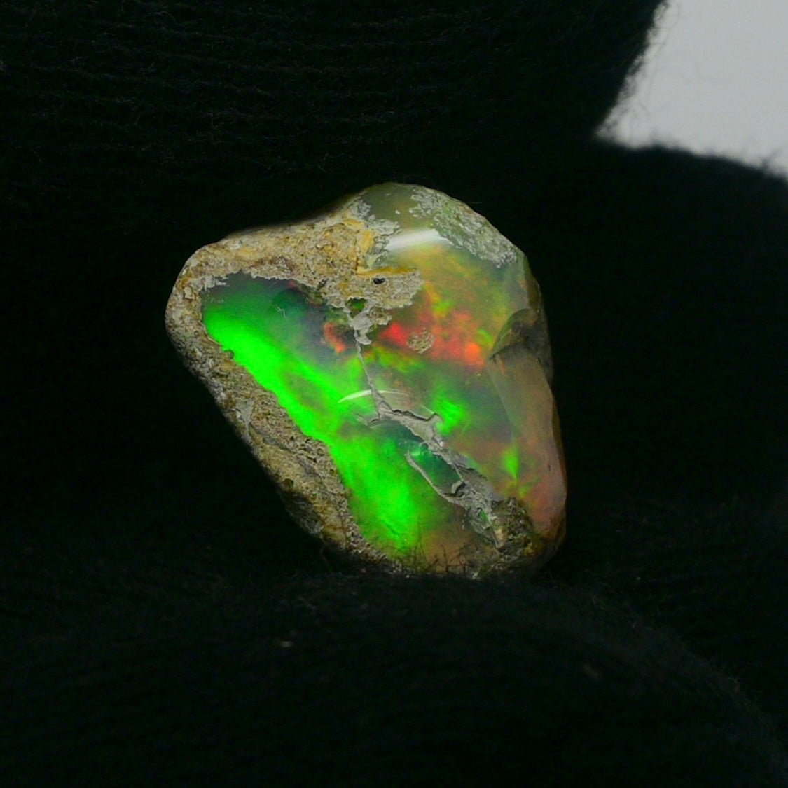 White Opal 8.65 Carats | Natural White Ethiopian Opal Rough - Ready for Cutting & Jewelry!