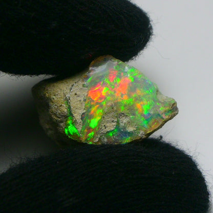 White Opal 11.65 Carats | Natural White Ethiopian Opal Rough - Ready for Cutting & Jewelry!