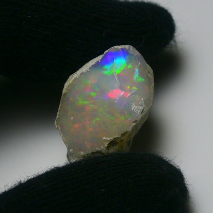 White Opal 21.30 Carats | Natural White Ethiopian Opal Rough - Ready for Cutting & Jewelry!