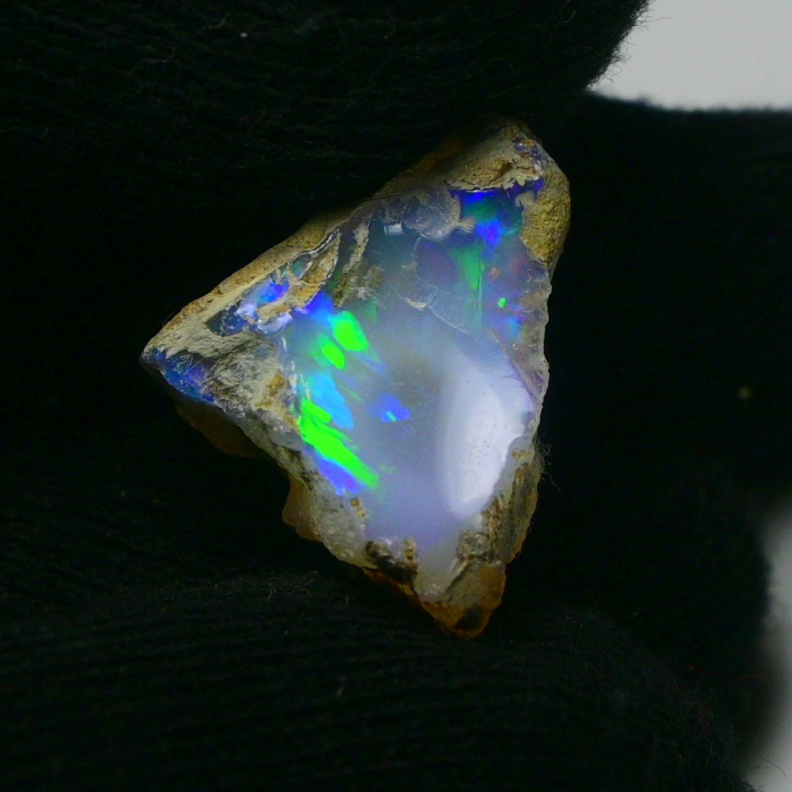 White Opal 10.00 Carats | Natural White Ethiopian Opal Rough - Ready for Cutting & Jewelry!