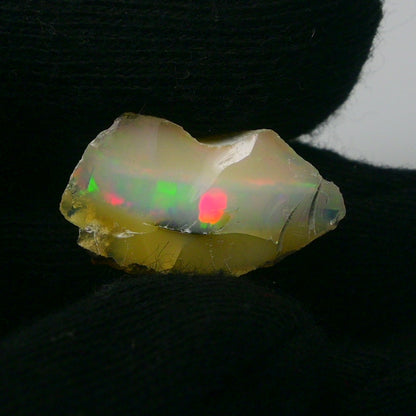 White Opal 10.35 Carats | Natural White Ethiopian Opal Rough - Ready for Cutting & Jewelry!