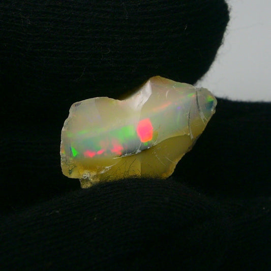 White Opal 10.35 Carats | Natural White Ethiopian Opal Rough - Ready for Cutting & Jewelry!