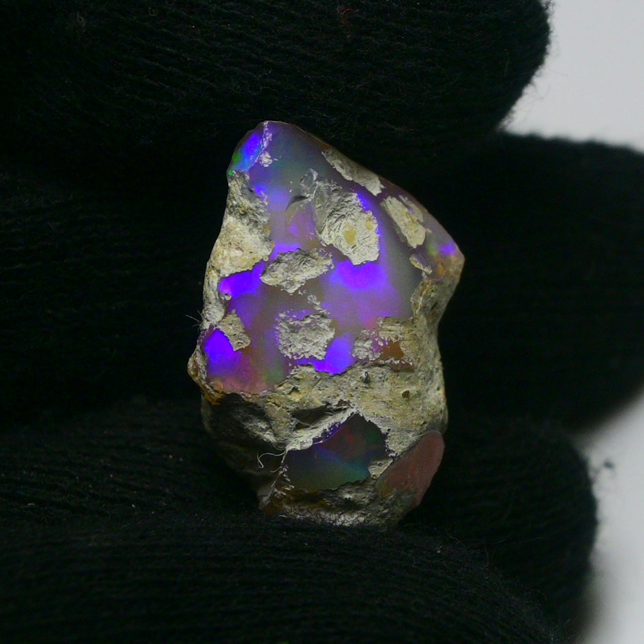 White Opal 16.40 Carats | Natural White Ethiopian Opal Rough - Ready for Cutting & Jewelry!