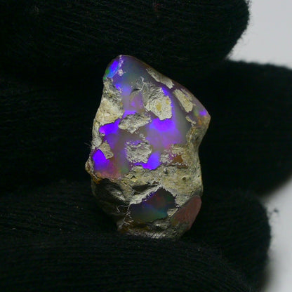 White Opal 16.40 Carats | Natural White Ethiopian Opal Rough - Ready for Cutting & Jewelry!