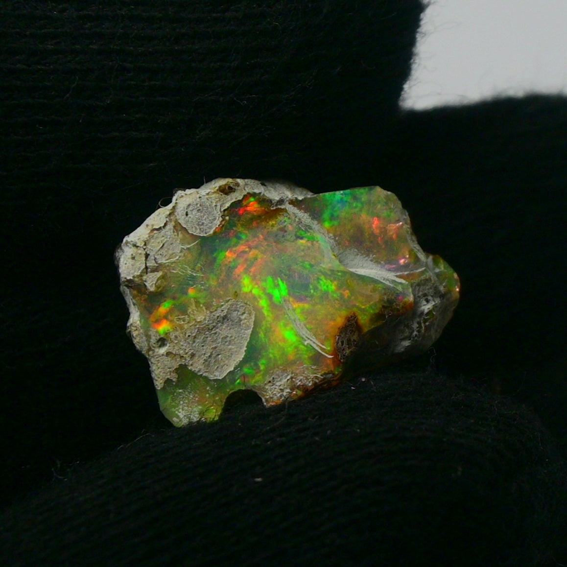 White Opal 9.05 Carats | Natural White Ethiopian Opal Rough - Ready for Cutting & Jewelry!