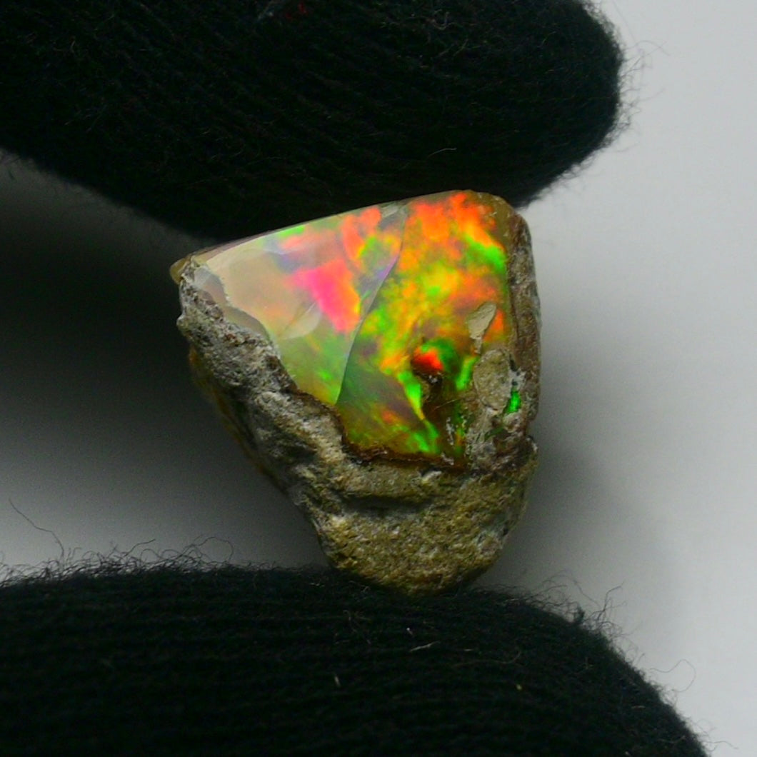 White Opal 9.40 Carats | Natural White Ethiopian Opal Rough - Ready for Cutting & Jewelry!