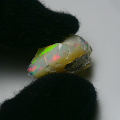 White Opal 10.35 Carats | Natural White Ethiopian Opal Rough - Ready for Cutting & Jewelry!