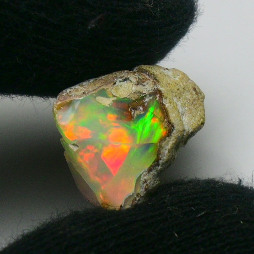 White Opal 9.40 Carats | Natural White Ethiopian Opal Rough - Ready for Cutting & Jewelry!