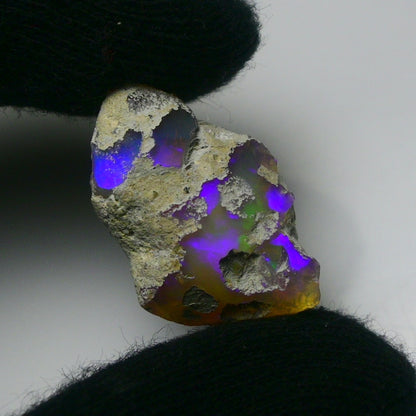 White Opal 16.40 Carats | Natural White Ethiopian Opal Rough - Ready for Cutting & Jewelry!