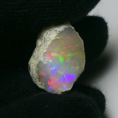 White Opal 21.30 Carats | Natural White Ethiopian Opal Rough - Ready for Cutting & Jewelry!