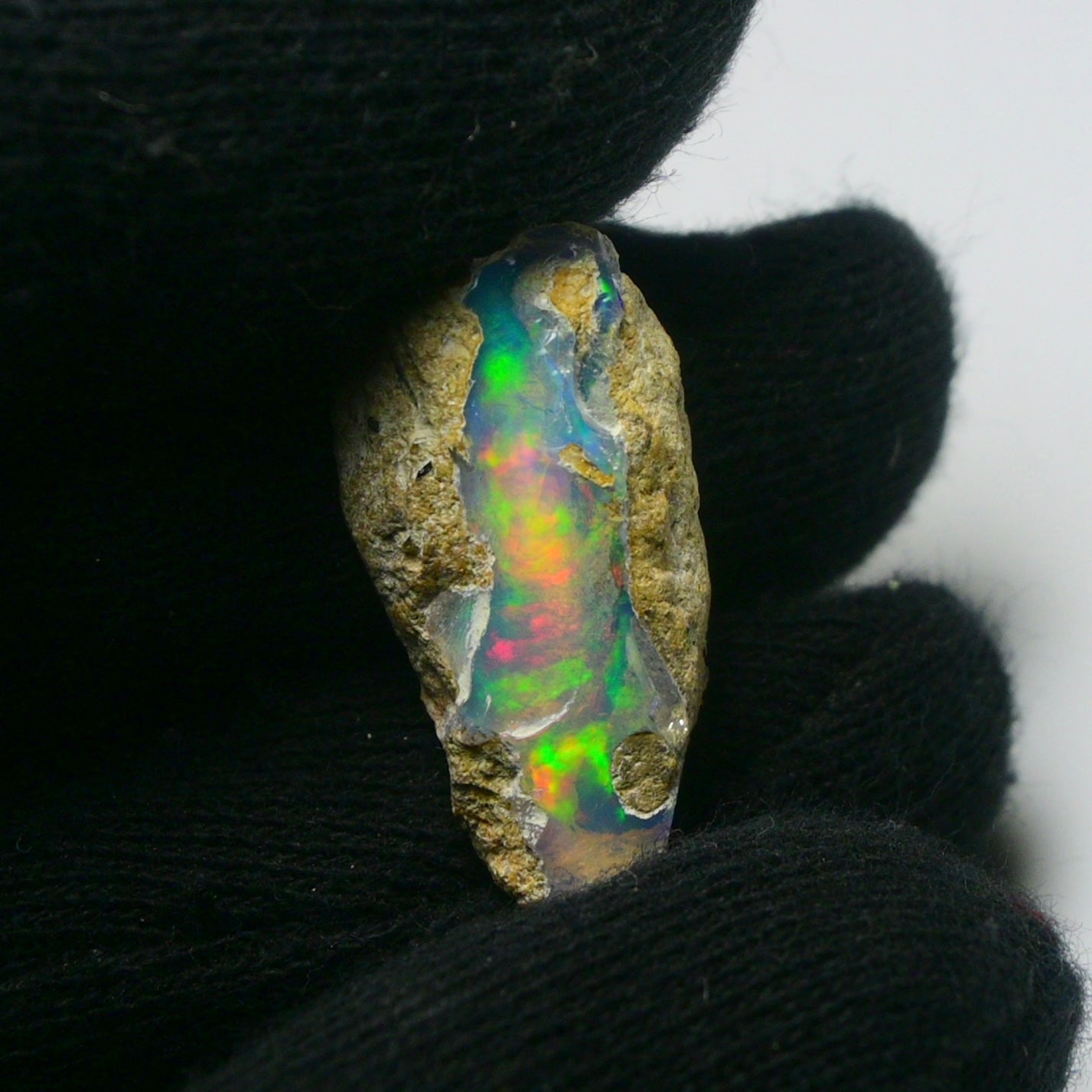 White Opal 10.25 Carats | Natural White Ethiopian Opal Rough - Ready for Cutting & Jewelry!