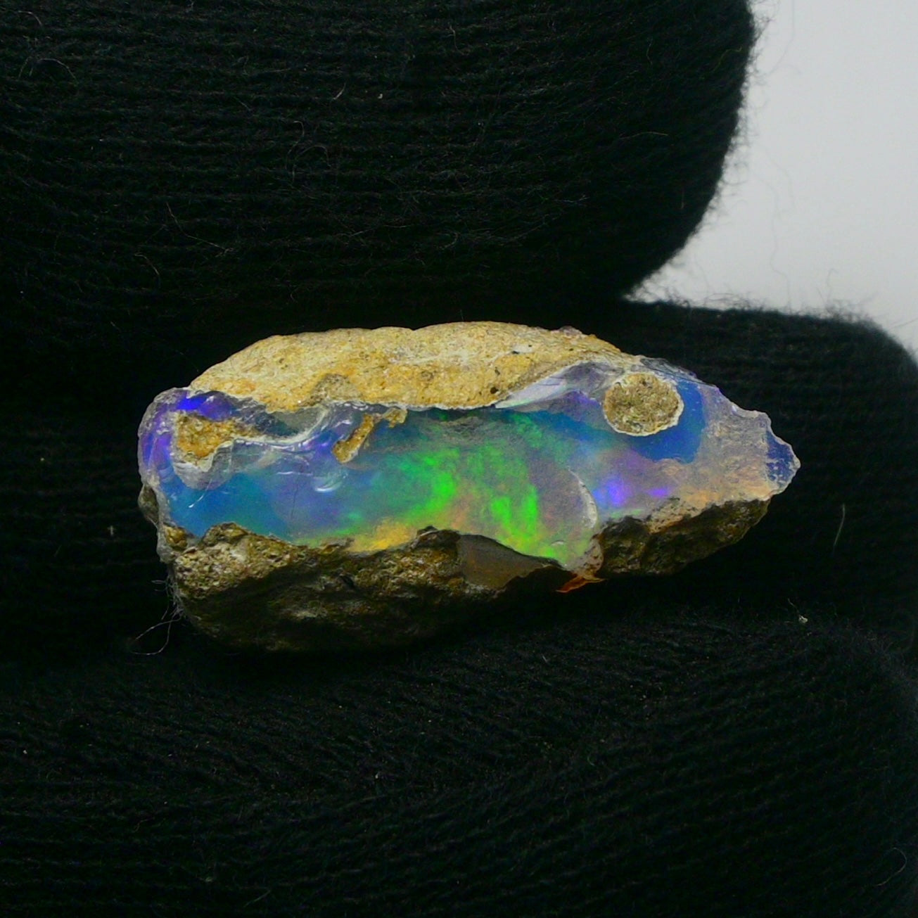 White Opal 10.25 Carats | Natural White Ethiopian Opal Rough - Ready for Cutting & Jewelry!