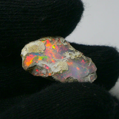 White Opal 10.00 Carats | Natural White Ethiopian Opal Rough - Ready for Cutting & Jewelry!