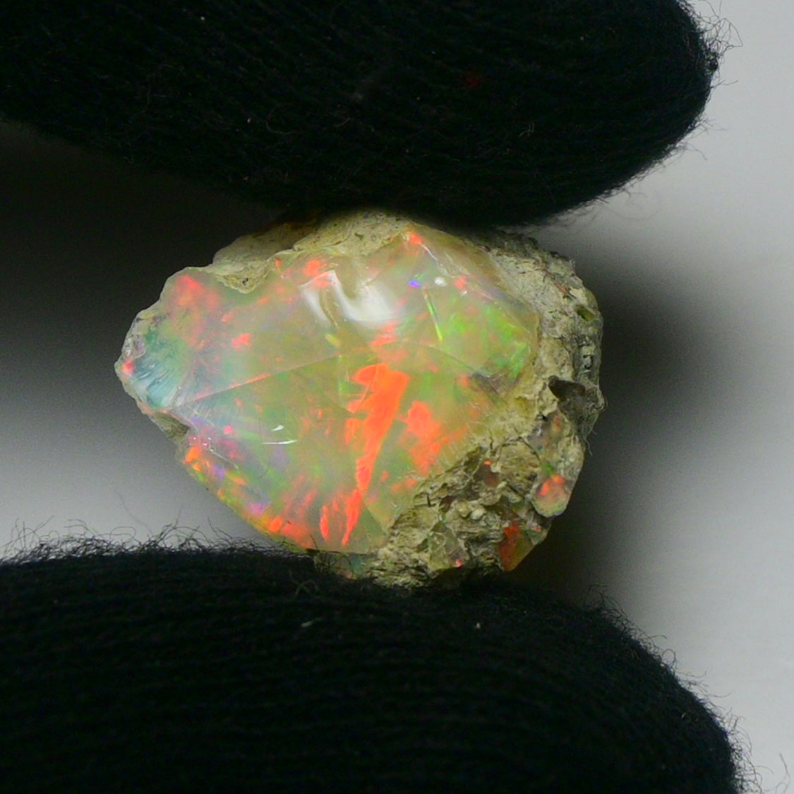White Opal 11.25 Carats | Natural White Ethiopian Opal Rough - Ready for Cutting & Jewelry!