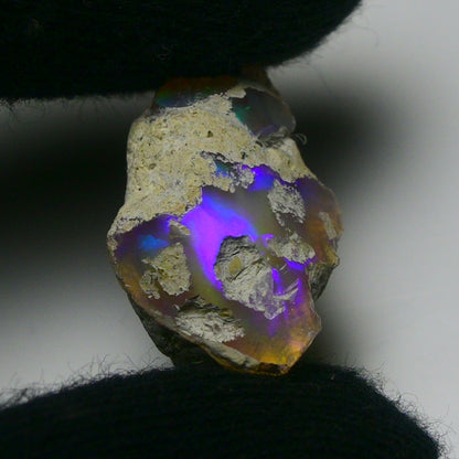 White Opal 16.40 Carats | Natural White Ethiopian Opal Rough - Ready for Cutting & Jewelry!