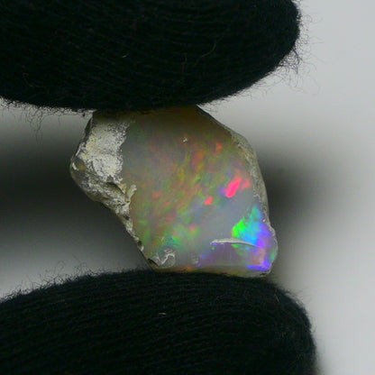 White Opal 21.30 Carats | Natural White Ethiopian Opal Rough - Ready for Cutting & Jewelry!
