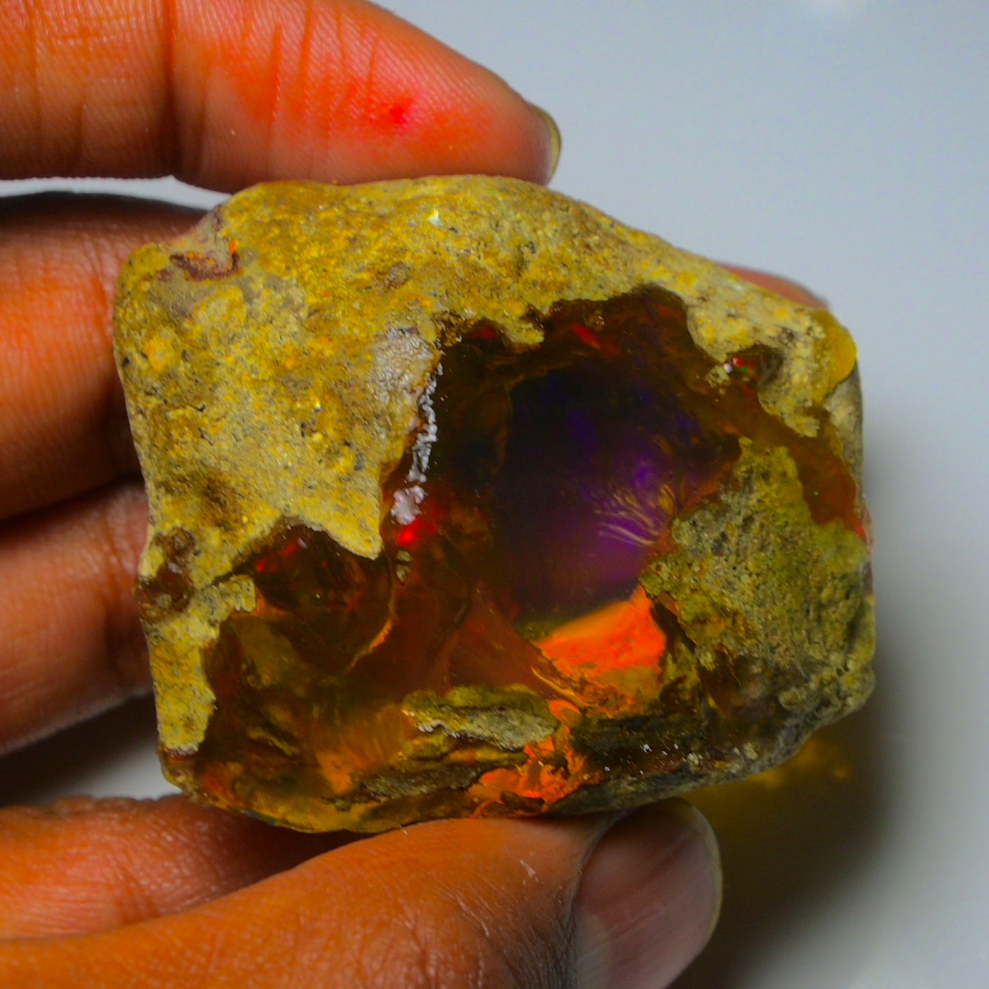 Opal Rough Specimen 233.40 Carat (46.60g) | 100% Natural Ethiopian Opal Raw