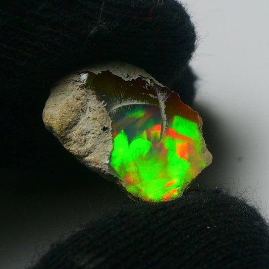 White Opal 6.05 Carats | Natural White Ethiopian Opal Rough - Ready for Cutting & Jewelry!