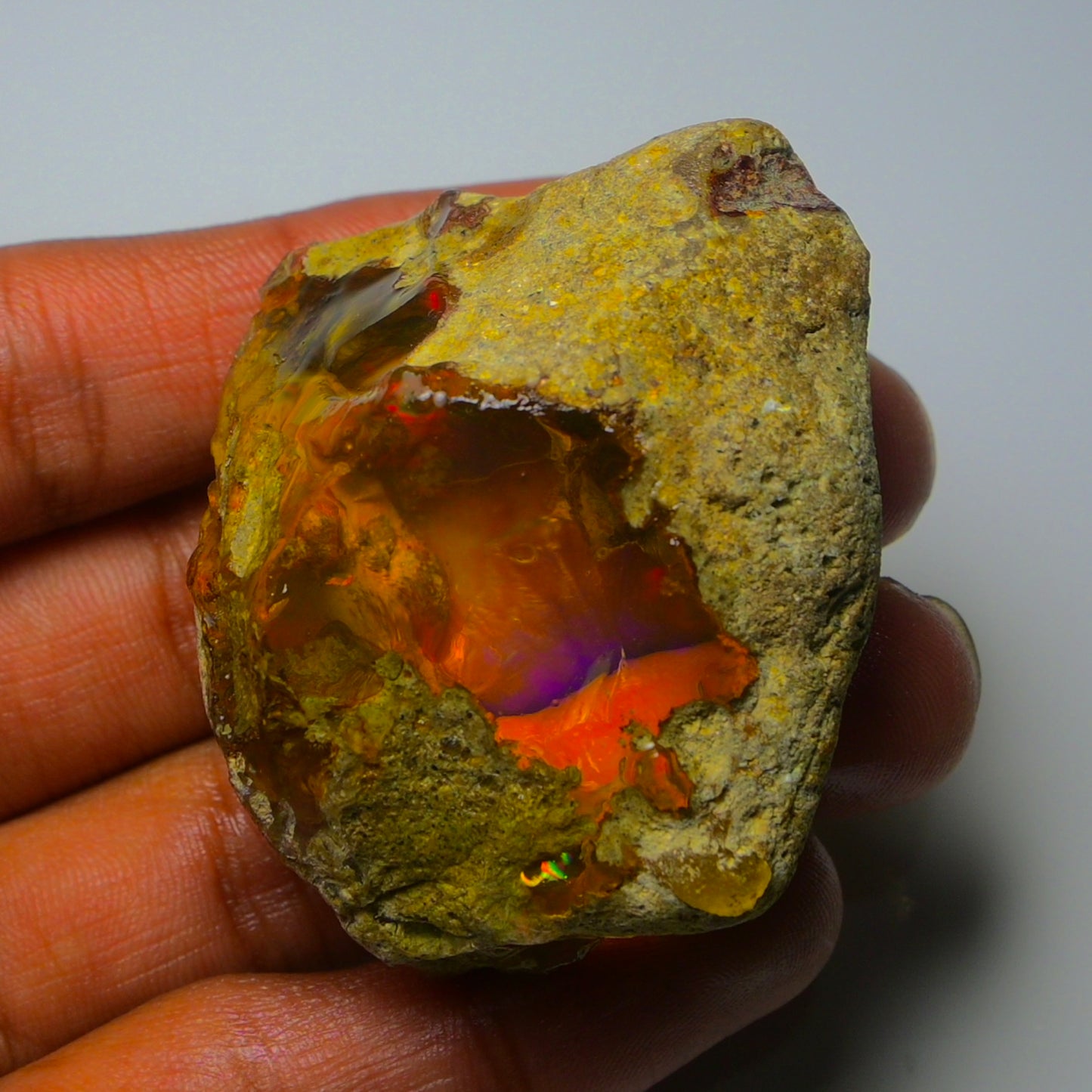 Opal Rough Specimen 233.40 Carat (46.60g) | 100% Natural Ethiopian Opal Raw