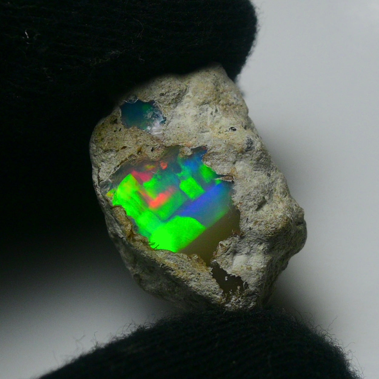 White Opal 20.00 Carats | Natural White Ethiopian Opal Rough - Ready for Cutting & Jewelry!