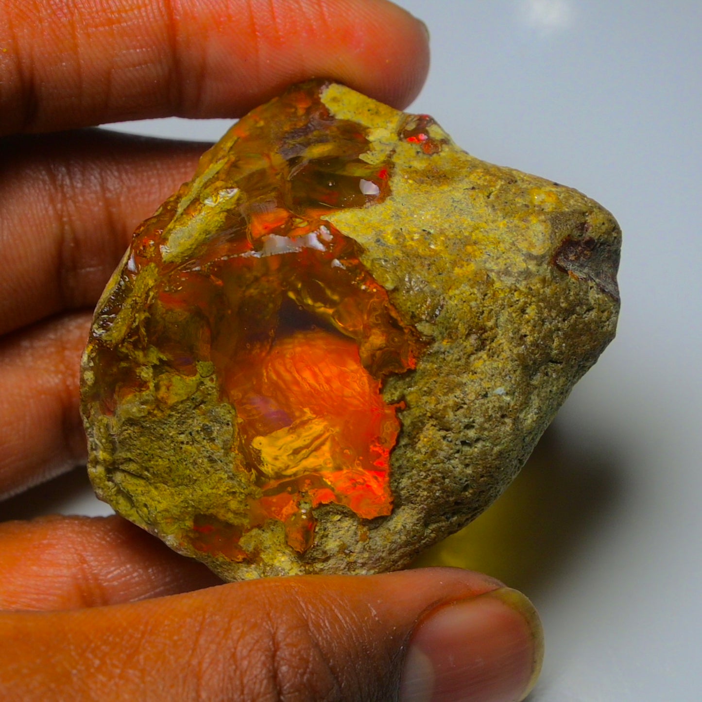 Opal Rough Specimen 233.40 Carat (46.60g) | 100% Natural Ethiopian Opal Raw