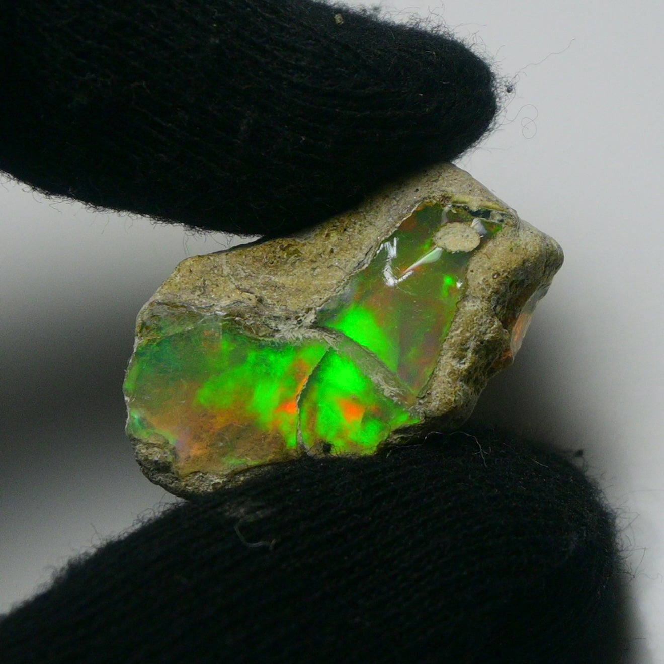 White Opal 17.50 Carats | Natural White Ethiopian Opal Rough - Ready for Cutting & Jewelry!