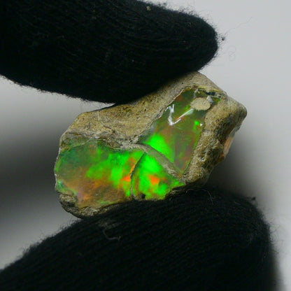 White Opal 17.50 Carats | Natural White Ethiopian Opal Rough - Ready for Cutting & Jewelry!