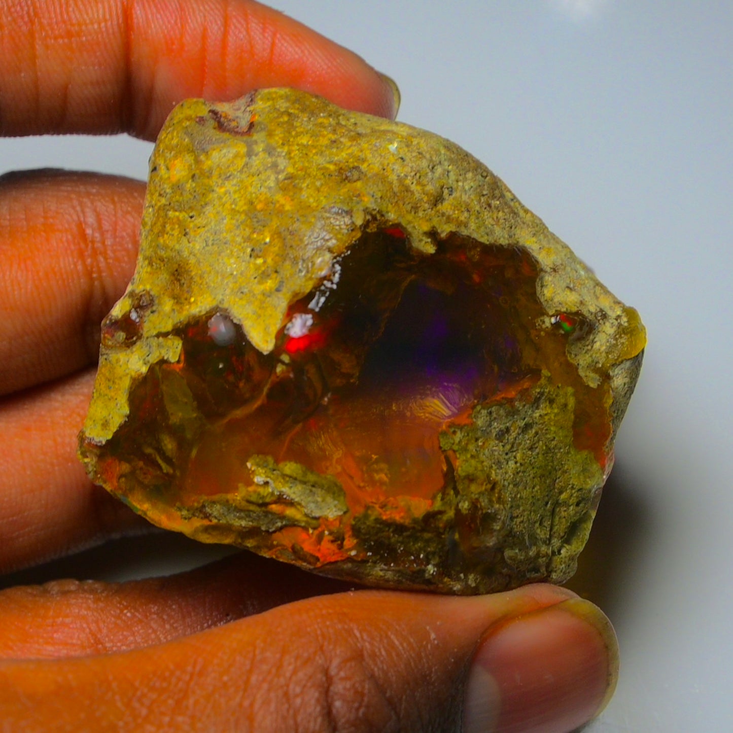 Opal Rough Specimen 233.40 Carat (46.60g) | 100% Natural Ethiopian Opal Raw