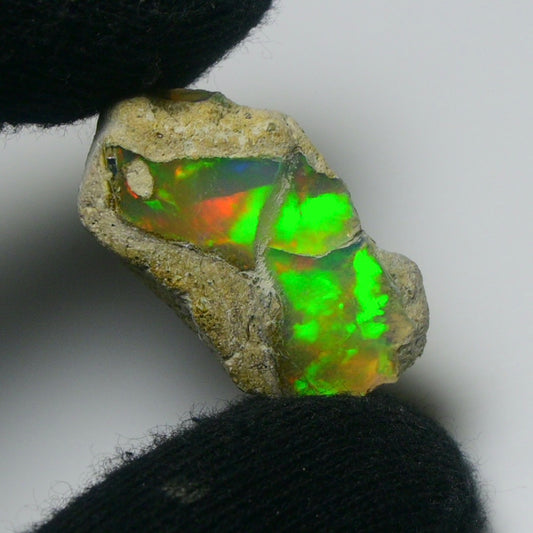 White Opal 17.50 Carats | Natural White Ethiopian Opal Rough - Ready for Cutting & Jewelry!