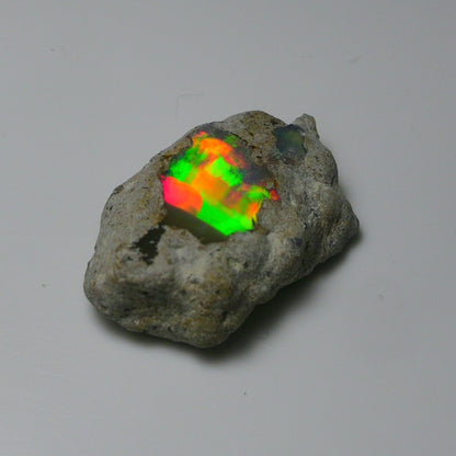 White Opal 20.00 Carats | Natural White Ethiopian Opal Rough - Ready for Cutting & Jewelry!