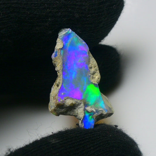 White Opal 14.60 Carats | Natural White Ethiopian Opal Rough - Ready for Cutting & Jewelry!