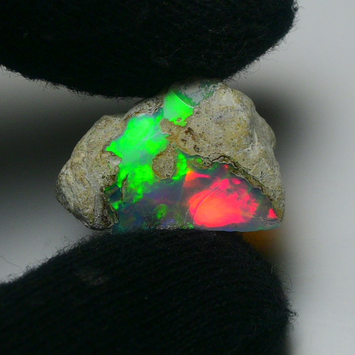 White Opal 13.40 Carats | Natural White Ethiopian Opal Rough - Ready for Cutting & Jewelry!