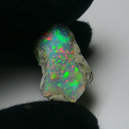 White Opal 18.45 Carats | Natural White Ethiopian Opal Rough - Ready for Cutting & Jewelry!