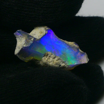 White Opal 14.60 Carats | Natural White Ethiopian Opal Rough - Ready for Cutting & Jewelry!