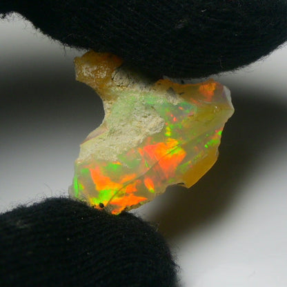 White Opal 14.20 Carats | Natural White Ethiopian Opal Rough - Ready for Cutting & Jewelry!