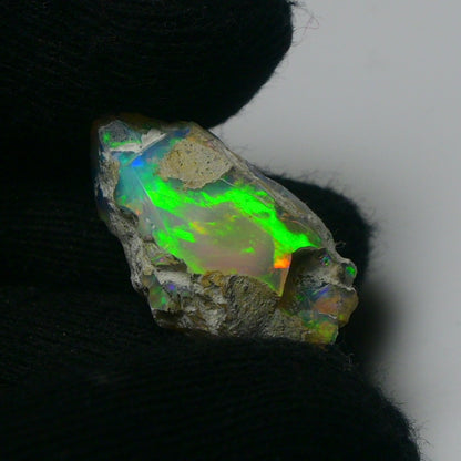White Opal 14.60 Carats | Natural White Ethiopian Opal Rough - Ready for Cutting & Jewelry!