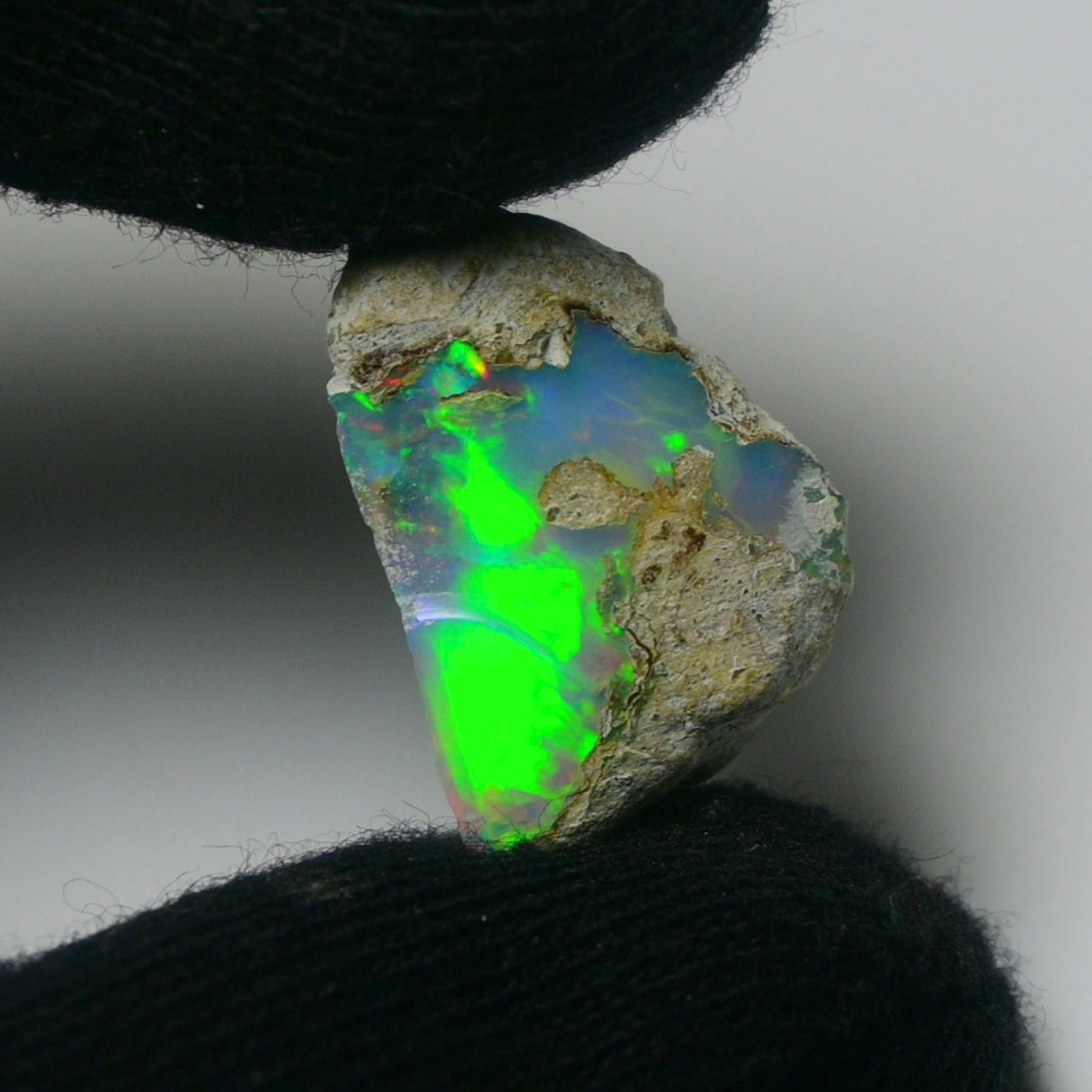 White Opal 13.40 Carats | Natural White Ethiopian Opal Rough - Ready for Cutting & Jewelry!