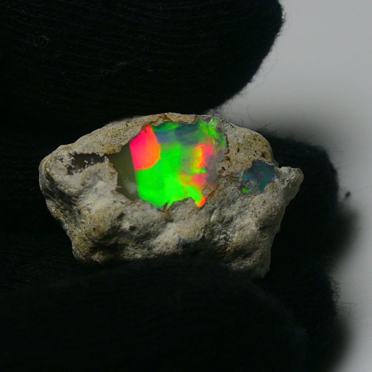 White Opal 20.00 Carats | Natural White Ethiopian Opal Rough - Ready for Cutting & Jewelry!