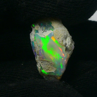 White Opal 14.60 Carats | Natural White Ethiopian Opal Rough - Ready for Cutting & Jewelry!