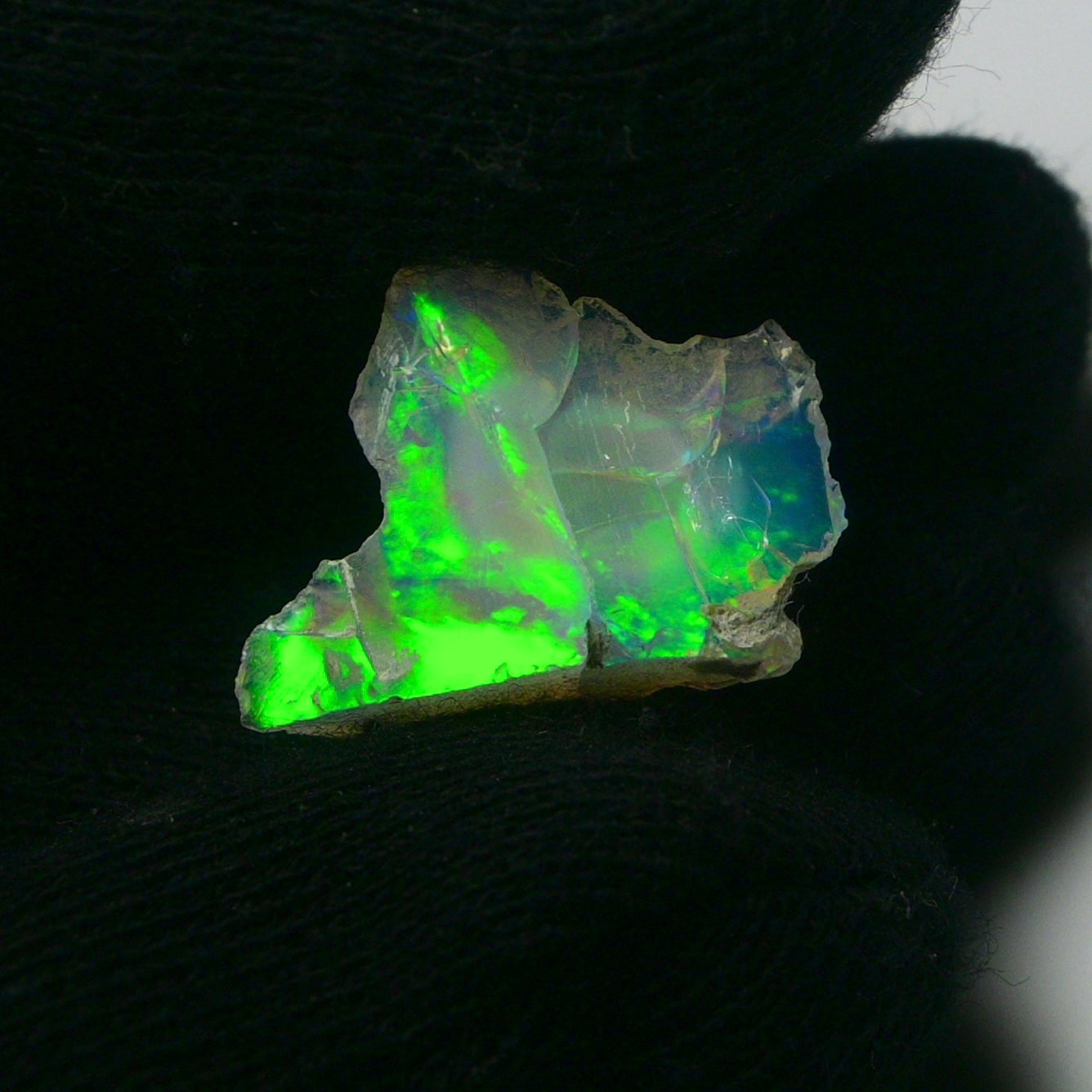 White Opal 7.85 Carats | Natural White Ethiopian Opal Rough - Ready for Cutting & Jewelry!