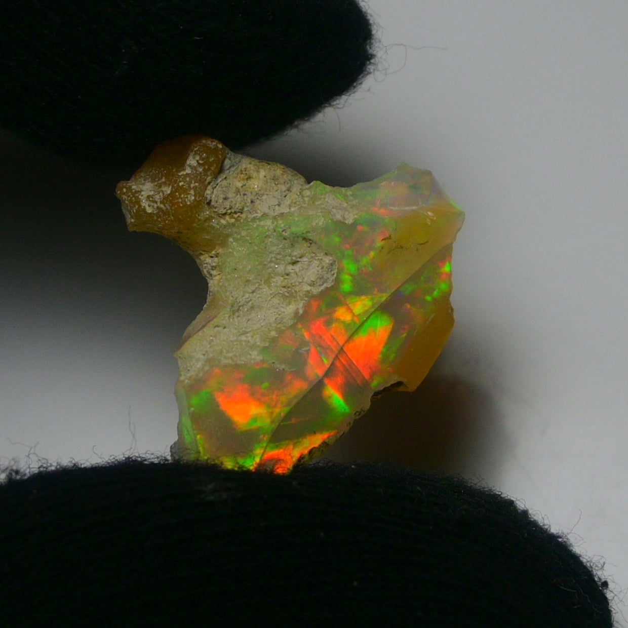 White Opal 14.20 Carats | Natural White Ethiopian Opal Rough - Ready for Cutting & Jewelry!