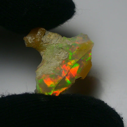 White Opal 14.20 Carats | Natural White Ethiopian Opal Rough - Ready for Cutting & Jewelry!